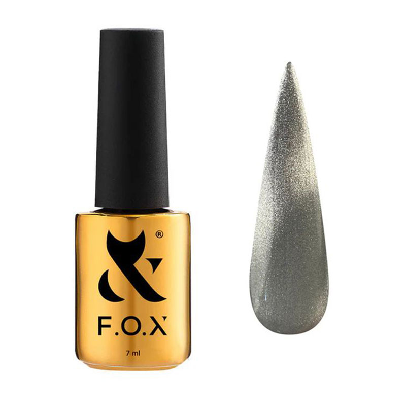 Гель-лак для нігтів F.O.X Cat Eye Crystalline Gel Polish 001, 7 мл